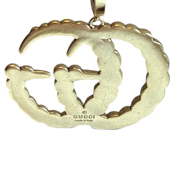 Gucci Double G crystal-embellished earrings